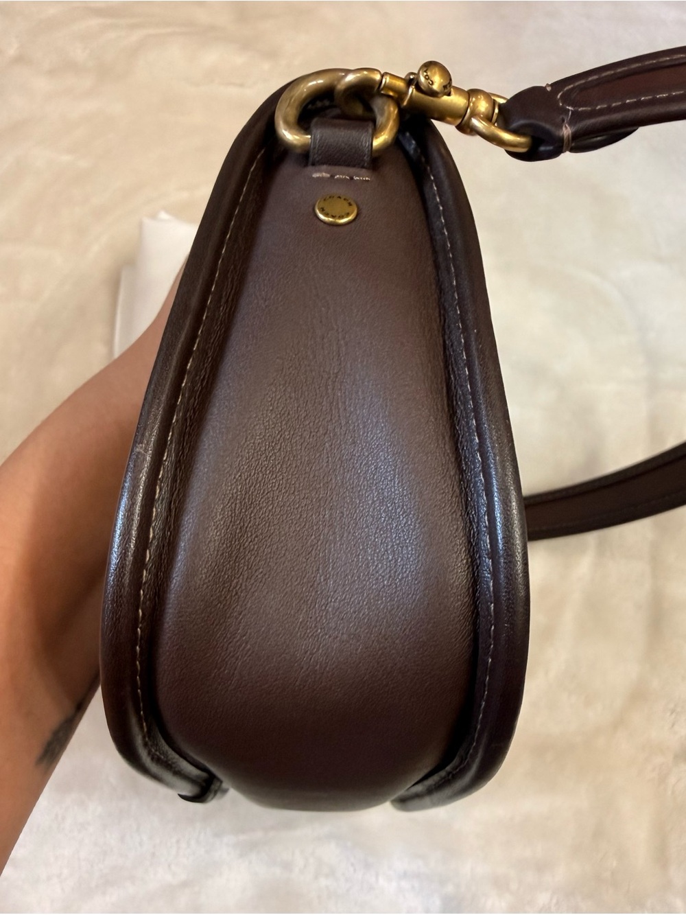 COACH Swinger Bag in Signature Jacquard - Picture 5 of 10